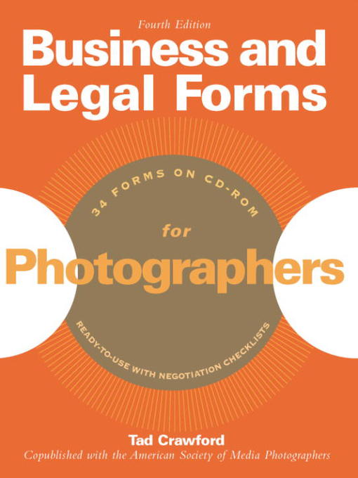 Title details for Business and Legal Forms for Photographers by Tad Crawford - Available
